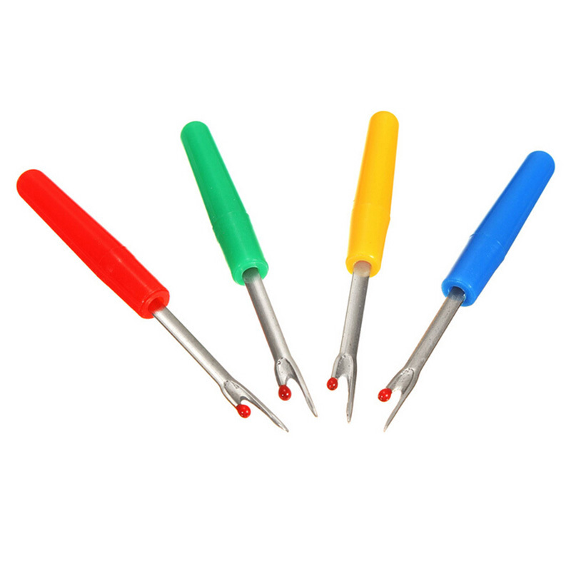 4Pcs-lot-Steel-Plastic-Handle-Craft-Thread-Cutter-Seam-Ripper-Stitch-Unpicker-Needle-Arts-Sewing-Tools